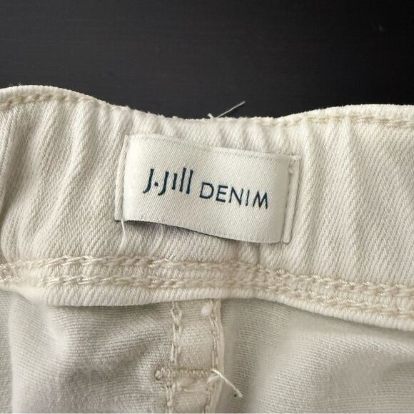 J Jill Denim Authentic Fit Slim Ankle Pants Womens Plus Sz 16 Beige Stretch - Picture 9 of 15